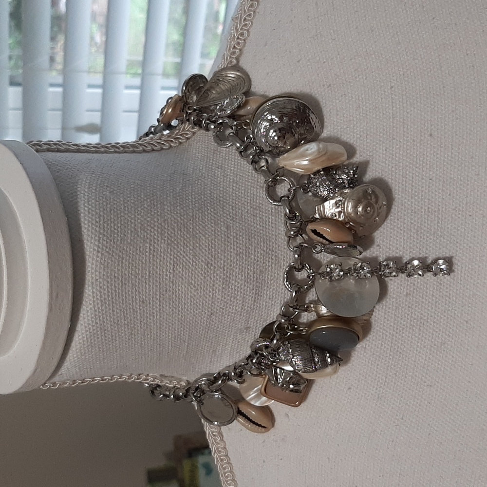 White House Black Market Charm Neclace